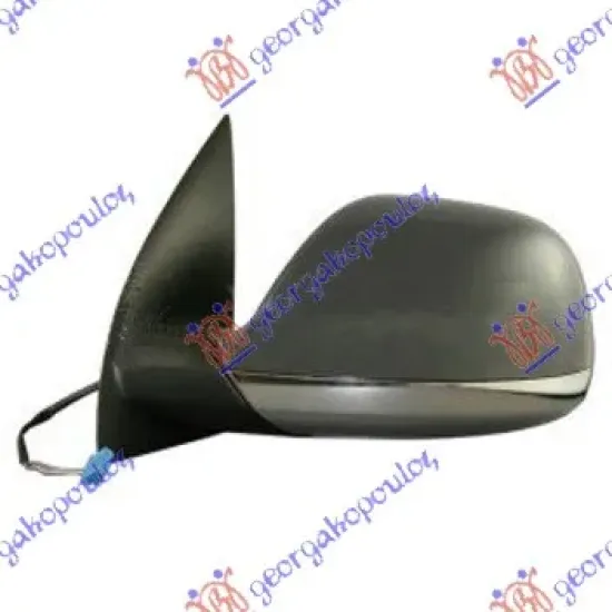 DOOR MIRROR ELECTRICAL HEATED PRIMED (CHROME BASE) (A QUALITY) (ASPHERICAL GLASS) DOOR MIRROR ELECTRICAL HEATED PRIMED (CHROME BASE) (A QUALITY) (ASPHERICAL GLASS)