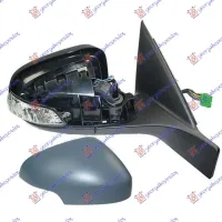 DOOR MIRROR ELECTRICAL HEATED PRIMED (WITH SIDE LAMP) (A QUALITY) (ASPHERICAL GLASS)