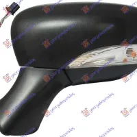 DOOR MIRROR ELECTRICAL HEATED PRIMED (WITH SIDE LAMP) (ASPHERICAL GLASS)