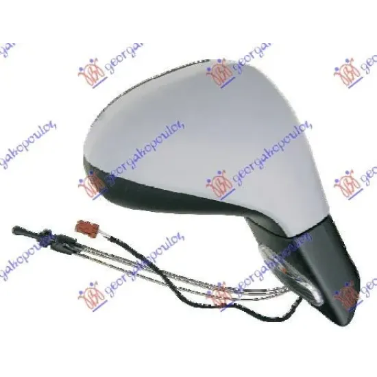 DOOR MIRROR CABLE PRIMED (WITH SIDE LAMP & SENSOR) (A QUALITY) (CONVEX GLASS) DOOR MIRROR CABLE PRIMED (WITH SIDE LAMP & SENSOR) (A QUALITY) (CONVEX GLASS)