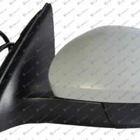 DOOR MIRROR ELECTRICAL HEATED FOLDABLE PRIMED (WITH SIDE LAMP & FOOT LAMP) (ASPHERICAL GLASS)