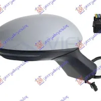 DOOR MIRROR ELECTRICAL HEATED FOLDABLE PRIMED (WITH SIDE LAMP & SENSOR & BLIS) (12 PIN) (CONVEX GLASS)