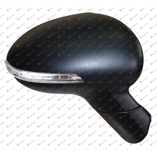 DOOR MIRROR ELECTRICAL HEAD (WITH SIDE LAMP) (CONVEX GLASS)