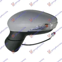 DOOR MIRROR ELECTRICAL PRIMED (WITH SIDE LAMP) (A QUALITY) (ASPHERICAL GLASS)