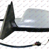 DOOR MIRROR ELECTRICAL HEATED PRIMED (WITH SIDE LAMP) 2010- (10 PIN) (ASPHERICAL GLASS)