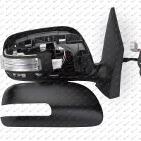 DOOR MIRROR ELECTRICAL PRIMED (WITH SIDE LAMP) (A QUALITY) (CONVEX GLASS)
