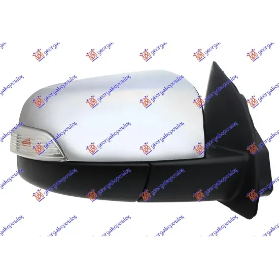 DOOR MIRROR ELECTRICAL CHROME (WITH SIDE LAMP) (A QUALITY) (CONVEX GLASS) DOOR MIRROR ELECTRICAL CHROME (WITH SIDE LAMP) (A QUALITY) (CONVEX GLASS)