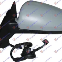 DOOR MIRROR ELECTRICAL HEATED PRIMED 3D (A QUALITY) (ASPHERICAL GLASS)