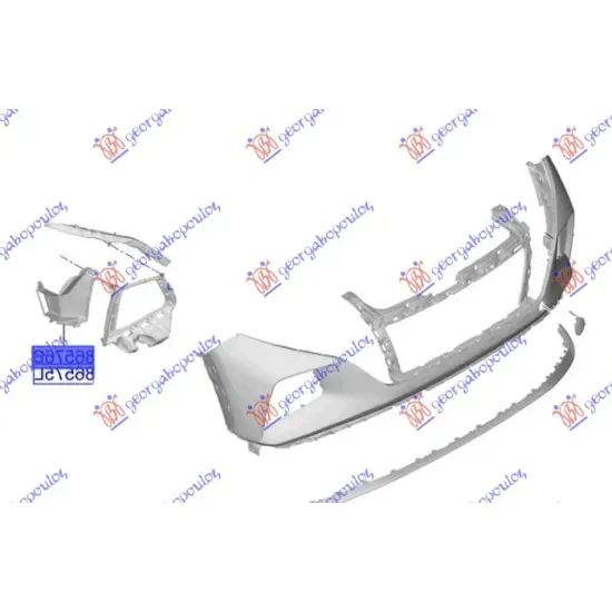 AIRDUCT FRONT BUMPER INNER -2024 (O) AIRDUCT FRONT BUMPER INNER -2024 (O)