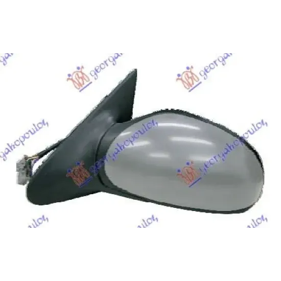 DOOR MIRROR ELECTRICAL HEATED PRIMED 1999- (A QUALITY) (ASPHERICAL GLASS)