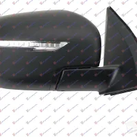 DOOR MIRROR ELECTRICAL HEATED PRIMED (WITH SIDE LAMP) (A QUALITY) (CONVEX GLASS)