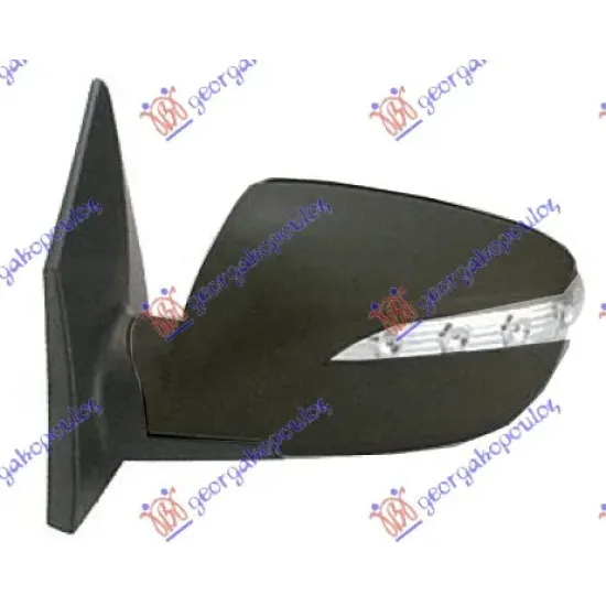 DOOR MIRROR ELECTRICAL HEATED FOLDABLE (WITH SIDE LAMP) (A QUALITY) (CONVEX GLASS)