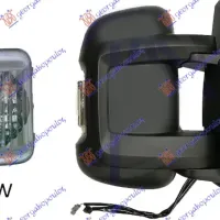 DOOR MIRROR ELECTRICAL HEATED FOLDABLE (SHORT ARM) (WITH SIDE LAMP) (CONVEX GLASS)