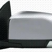 DOOR MIRROR ELECTRICAL CHROME (W/LED LAMP) (A QUALITY) (CONVEX GLASS)