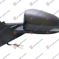 DOOR MIRROR ELECTRICAL HEATED PRIMED (WITH SIDE LAMP) (7 PIN) (A QUALITY) (CONVEX GLASS)