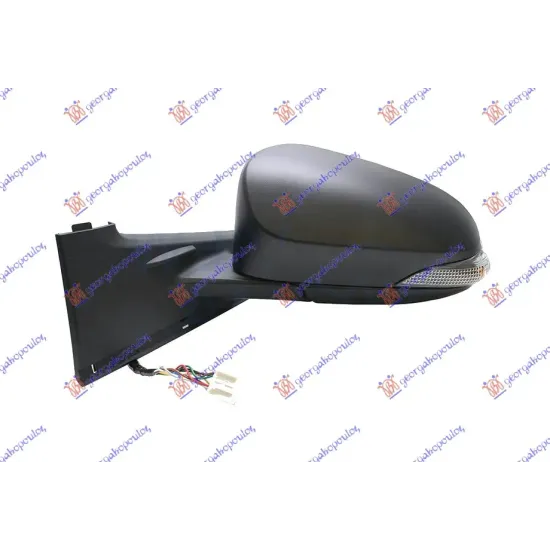 DOOR MIRROR ELECTRICAL HEATED PRIMED (WITH SIDE LAMP) (7 PIN) (A QUALITY) (CONVEX GLASS) DOOR MIRROR ELECTRICAL HEATED PRIMED (WITH SIDE LAMP) (7 PIN) (A QUALITY) (CONVEX GLASS)