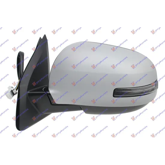 DOOR MIRROR ELECTRICAL HEATED FOLDABLE (WITH SIDE LAMP) (A QUALITY) (CONVEX GLASS) DOOR MIRROR ELECTRICAL HEATED FOLDABLE (WITH SIDE LAMP) (A QUALITY) (CONVEX GLASS)