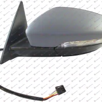 DOOR MIRROR ELECTRICAL HEATED PRIMED (WITH SIDE LAMP) (A QUALITY) (ASPHERICAL GLASS)