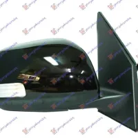 DOOR MIRROR ELECTRICAL HEATED FOLDABLE PRIMED (WITH SIDE LAMP) (CONVEX GLASS)