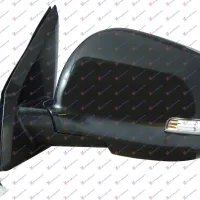 DOOR MIRROR ELECTRICAL HEATED PRIMED (WITH SIDE LAMP) (A QUALITY) (CONVEX GLASS)