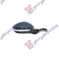 DOOR MIRROR ELECTRICAL HEATED FOLDABLE PRIMED (WITH SIDE LAMP & SENSOR) (CHROME BASE) 11 PIN (CONVEX GLASS)