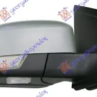 DOOR MIRROR ELECTRICAL HEATED FOLDABLE PRIMED (WITH SIDE LAMP & FOOT LAMP) (ASPHERICAL GLASS)