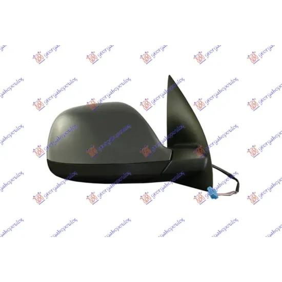 DOOR MIRROR ELECTRICAL HEATED PRIMED (BLACK BASE) (CONVEX GLASS) DOOR MIRROR ELECTRICAL HEATED PRIMED (BLACK BASE) (CONVEX GLASS)