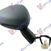 DOOR MIRROR ELECTRICAL HEATED FOLDABLE PRIMED (WITH SIDE LAMP & SENSOR) (CONVEX GLASS)