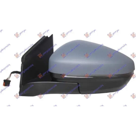 DOOR MIRROR ELECTRICAL HEATED FOLDABLE (WITH MEMORY) PRIMED (WITH SIDE LAMP & FOOT LAMP & BLIS) (CONVEX GLASS) DOOR MIRROR ELECTRICAL HEATED FOLDABLE (WITH MEMORY) PRIMED (WITH SIDE LAMP & FOOT LAMP & BLIS) (CONVEX GLASS)