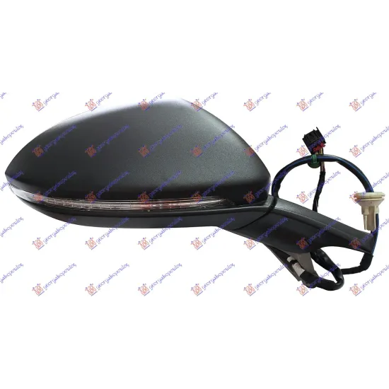 DOOR MIRROR ELECTRICAL HEATED FOLDABLE PRIMED (WITH SIDE LAMP & MEMORY) (CONVEX GLASS) DOOR MIRROR ELECTRICAL HEATED FOLDABLE PRIMED (WITH SIDE LAMP & MEMORY) (CONVEX GLASS)