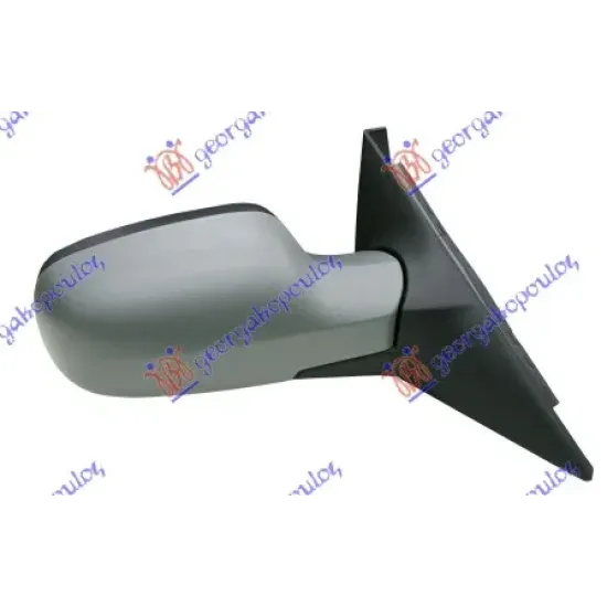 DOOR MIRROR ELECTRICAL HEATED FOLDABLE PRIMED (WITH SENSOR) (CONVEX GLASS)