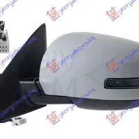DOOR MIRROR ELECTRICAL HEATED FOLDABLE PRIMED (WITH SIDE LAMP & BLIS) (A QUALITY) (11 PIN) (FLAT GLASS)