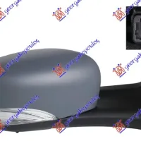 DOOR MIRROR ELECTRICAL HEATED PRIMED (WITH SIDE LAMP & SENSOR) 9 PIN (A QUALITY) (CONVEX GLASS)