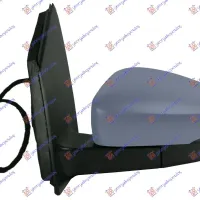 DOOR MIRROR ELECTRICAL HEATED PRIMED (WITH SIDE LAMP) (SQUARE PLUG) (ASPHERICAL GLASS)