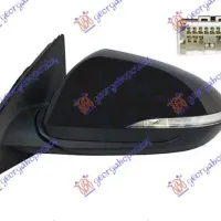 DOOR MIRROR ELECTRICAL HEATED PRIMED (6 PIN) (A QUALITY) (ASPHERICAL GLASS)