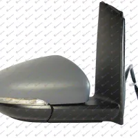 DOOR MIRROR ELECTRICAL HEATED PRIMED (WITH SIDE LAMP) (A QUALITY) (CONVEX GLASS)