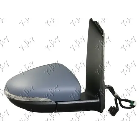 DOOR MIRROR ELECTRICAL HEATED FOLDABLE PRIMED (WITH SIDE LAMP & FOOT LAMP) (CONVEX GLASS) DOOR MIRROR ELECTRICAL HEATED FOLDABLE PRIMED (WITH SIDE LAMP & FOOT LAMP) (CONVEX GLASS)