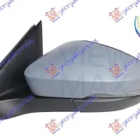 DOOR MIRROR ELECTRICAL HEATED FOLDABLE PRIMED (WITH SIDE LAMP & BLIS) (10 PIN) (A QUALITY) (ASPHERICAL GLASS)