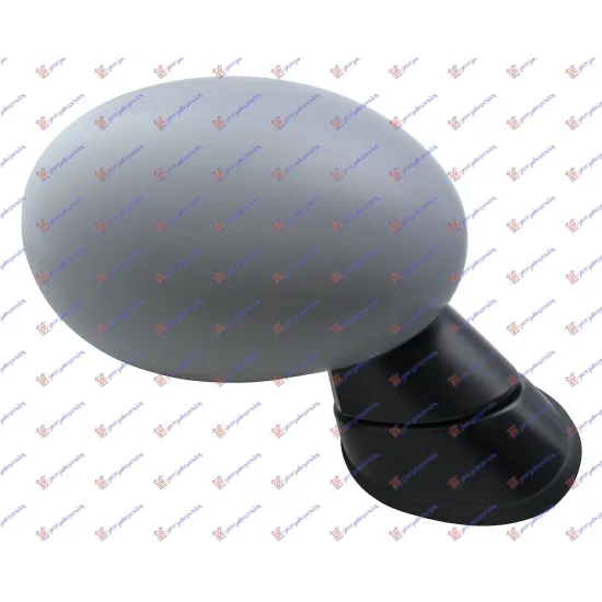 DOOR MIRROR ELECTRICAL HEATED FOLDABLE PRIMED (WITH MEMORY) (A QUALITY) (CONVEX GLASS)
