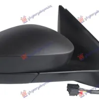 DOOR MIRROR ELECTRICAL HEATED (WITH SIDE LAMP LED) (CONVEX GLASS) (A QUALITY)