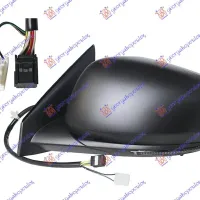 DOOR MIRROR ELECTRICAL HEATED FOLDABLE PRIMED (WITH SIDE LAMP & BLIS) (A QUALITY)