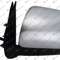 DOOR MIRROR ELECTRICAL FOLDABLE CHROME (WITH SIDE LAMP) (A QUALITY) (CONVEX GLASS)