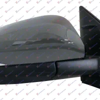 DOOR MIRROR ELECTRICAL HEATED FOLDABLE PRIMED (WITH SIDE LAMP) (A QUALITY) (CONVEX GLASS)