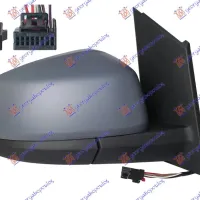 DOOR MIRROR ELECTRICAL HEATED FOLDABLE PRIMED (WITH SIDE ASSIST) (9 PIN) (A QUALITY) (CONVEX GLASS)