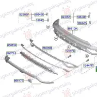 REAR BUMPER SIDE BRACKET (O)