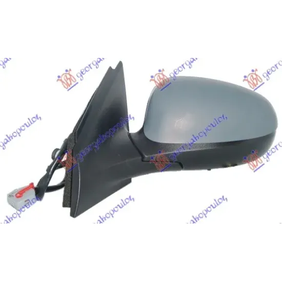 DOOR MIRROR ELECTRICAL HEATED FOLDABLE PRIMED (WITH SENSOR) (A QUALITY) (ASPHERICAL GLASS)