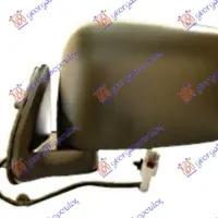 DOOR MIRROR ELECTRICAL BLACK (DOUBLE CAB-4D) (A QUALITY) (CONVEX GLASS)