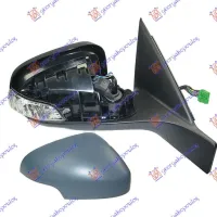 DOOR MIRROR ELECTRICAL HEATED FOLDABLE PRIMED (WITH SIDE LAMP & FOOT LAMP) (A QUALITY) (ASPHERICAL GLASS)