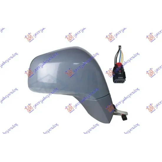 DOOR MIRROR ELECTRICAL HEATED PRIMED (PRIMED BASE) 5 PIN (A QUALITY) (CONVEX GLASS) DOOR MIRROR ELECTRICAL HEATED PRIMED (PRIMED BASE) 5 PIN (A QUALITY) (CONVEX GLASS)