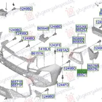HEAD LAMP FRAME (O)